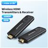 Lemorele Wireless HDMI Wifi Trasmettitore Ricevitore 50M 1080P60Hz Extender Display Adattatore Dongle per TV Stick Monitor Proiettore PC