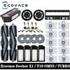 Ecovacs Deebot X1/ T10 OMNI / TURBO Accessori Parti per aspirapolvere robot Mop Sacchetto per la polvere Filtro Hepa Spazzola laterale principale Pattumiera