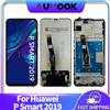 AUMOOK Per Huawei P Smart 2019 Display LCD Touch Screen Digitizer Assembly Con Telaio POT-LX1 POT-LX3 Schermo LCD Sostituire Parti di Riparazione