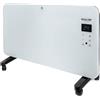 ECO-DE Radiatore convezione Eco-De EcoWarm a basso consumo. Portatile, Fornello Elettrico, Radiatori Silenziosi, Timer, Controllo Touch, Controllo tramite App Mobile, Wifi, Termostato IP24