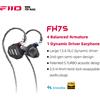 FiiO Auricolari intrauricolari FiiO FH7S Auricolari IEM con tecnologia ibrida 1DD+4BA ad alte prestazioni con spina da 3,5/4,4 mm
