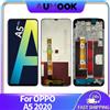 AUMOOK 6.5 "IPS LCD Per Oppo A5 2020 Display LCD Touch Assemblea di Schermo Con Telaio CPH1931 CPH1959 CPH1933 CPH1935 parti di ricambio LCD