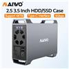 MAIWO HDD Docking Station Custodia SATA HDD/SSD da 2,5/3,5 pollici per USB 3.0 Type-C Gen2 Adattatore per disco rigido Cabinet di espansione