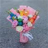 Bandai Pokemon Bouquet Gengar Charmander Squirtle Bulbasaur Eevee Pikachu Compleanno Regalo di San Valentino Regalo di festa di Natale