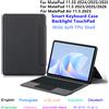 AJIUYU Custodia con Tastiera Magica per HUAWEI MatePad 11.5S 11.5 S 2024 2026, Cover Smart con Tastiera per Tablet MatePad 11.5 11.5" Case Funda 2025