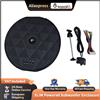 podofo Subwoofer Podofo da 12 pollici, sottile, con cavo audio, adatto per l'installazione nel vano ruota di scorta dell'auto.
