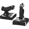 PXN Joystick di Volo PXN-2119Pro per PC, Simulatore di Volo con Vibrazione, Compatibile con Windows 7/8/10, Controller USB