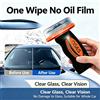 OGAS Gel e Schiuma Detergente per Vetri Auto OGAS, Rimuovi Macchie d'Acqua dal Parabrezza, Rivestimento Anti-Appannamento, Pulizia Rapida e Impermeabilizzante per Finestrini Auto