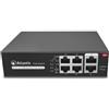 Atlantis Land SWITCH 6P LAN 10/100M ATLANTIS A02-F6P4-65W di cui 4P PoE fino 60W - RACK 19 - Metallo A02-F6P4-65W