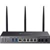 TP-Link Gateway DSL desktop Gigabit Omada AX3000 TPLINK DR3650v 1P WAN/LAN Gigabit 4P LAN Gigabit 1P DSL 2P FXS 2P USB3.0 DR3650v