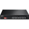 Edimax Switch Gigabit PoE+ 8 porte a Lungo Raggio con DIP Switch, GS-1008P V2 ICE-GS1008P