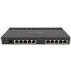 MIKROTIK ROUTER MIKROTIK RB4011IGS+RM 10P. GBPS + 1 SFP+ 1GB QUAD CORE 1.4GHZ RACK NON SUPPORTA DAC PASSIVI RB4011IGS+RM