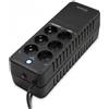 Atlantis Land UPS ATLANTIS A03-PS1000 1000VA/500W OnePower-Tecn.Stepwave Off Line V.Out200-243Vac. 6P Schuko montabile a muro A03-PS1000