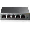 TP-Link SWITCH 5P LAN Gigabit TP-LINK TL-SG105E Easy Smart IGMP Snooping,MTU/port/Tag-based VLAN QoS -Garanzia a vita TL-SG105E
