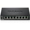 D-Link D-LINK SWITCH 8 PORTE 10/100 CASE METALLICO DES-108