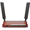 MIKROTIK ROUTER MIKROTIK L009UIGS-2HAXD-IN 8P. GBPS 1 SFP 2.5GBPS WIFI6 SOLO 2.4GHZ 512MB DUAL CORE 0.8GHZ ROS7 L009UIGS-2HAXD-IN