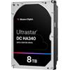 Western Digital WD Ultrastar DC HA340 WUS721208BLE6L4 - HDD - Centro dati - 8 TB - interno - 3.5 - SATA 6Gb/s - 7200 rpm - buffer: 256 MB 0B47078