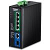 Trendnet TRENDnet TI-BG50611 - Version v1.0R - Switch - industriell - 4 x 10/100/1000/2.5G (PoE++) (TI-BG50611) TI-BG50611