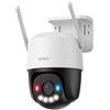 Imou Imou Cruiser SC 4G 2K (3MP) - Telecamera 4G da esterno Motorizzata 360Â° - Visione Notturna a Colori, IP66, Tracciamento Intelligente, Rilevamento Umano, Deterrenza attiva (Faretto, Luci Blue e Rosse IM-CRUISER-SC-4G-3MP-EU-IMOU