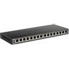 D-Link D-Link DGS-1016S 16-Port 10/100/1000Mbps Unmanaged Gigabit Ethernet Switch DGS-1016S/E