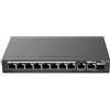 RUIJIEE REYEE SMART SWITCH POE GIGABIT 10 P., 8 P. POE/POE+, P. UPLINK SFP COMBO RJ45 RG-ES210GS-P