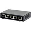 Intellinet Ethernet Switch Gigabit PoE+ 5 porte I-SWHUB POE-839
