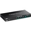 Trendnet TRENDnet TPE TG327 - Switch - unmanaged - 5 x 10/100/1000 (PoE+) + 2 x 10/100/1000/2.5G (PoE+) - wandmontierbar - PoE+ (70 W) - TAA-konform TPE-TG327