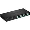 Trendnet Trendnet TPE-TG84 switch di rete Non gestito Gigabit Ethernet (10/100/1000) Supporto Power over Ethernet (PoE) Nero TPE-TG84