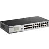D-Link D-Link 24-poorts koper Gigabit switches Non gestito Gigabit Ethernet [10/100/1000] (24PORT 10/100/1000 GIGABIT - COPPER DESKTOP SWITCH) DGS-1024D/B