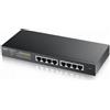 Zyxel Zyxel GS1900-8HP Gestito L2 Gigabit Ethernet [10/100/1000] Supporto Power over Ethernet [PoE] Nero (ZyXEL GS1900-8HP High Powered gigabit smart managed) GS1900-8HP-EU0102F