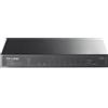 TP-LINK TP-Link JetStream TL-SG2210P switch di rete Gestito L2/L4 Gigabit Ethernet (10/100/1000) Supporto Power over Ethernet (PoE) Nero TL-SG2210P