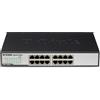 D-Link D-Link DGS-1016D/E switch di rete Non gestito Nero, Metallico DGS-1016D/E