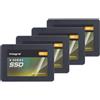 Integral Integral INSSD500GS625V2-4PCK drives allo stato solido 500 GB 2.5 Serial ATA III TLC (500GB SSD 4 PCK 2.5INCH SATA 3 R-520MBs W-470MBs TBW 150 V SERIES 2 INTEGRAL) INSSD500GS625V2-4PCK
