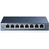 TP-LINK TP-Link TL-SG108 switch di rete Non gestito L2 Gigabit Ethernet (10/100/1000) Nero TL-SG108