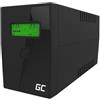 green cell Green Cell UPS01LCD gruppo di continuitÃ [UPS] A linea interattiva 0,6 kVA 360 W 2 presa[e] AC (Green Cell 600VA 360W ÃƒÂœberspannungsschutz 230V) UPS01LCD