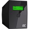 green cell Green Cell UPS02 gruppo di continuitÃ [UPS] A linea interattiva 0,8 kVA 480 W 2 presa[e] AC (Green Cell 800VA 480W ÃƒÂœberspannungsschutz 230V) UPS02