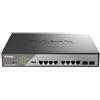 D-Link D-Link DSS-200G-10MPP/B switch di rete Gestito L2 Gigabit Ethernet [10/100/1000] Supporto Power over Ethernet [PoE] 1U Grigio (10-PORT GIGABIT ETHERNET POE++ - SURVEILLANCE SWITCHES) DSS-200G-10MPP/B