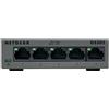 NETGEAR NETGEAR SOHO Non gestito Gigabit Ethernet [10/100/1000] Nero (NETGEAR GS305 - V3 - switch - unmanaged - 5 x 10/100/1000 - desktop, wall-mountable) GS305-300UKS