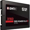 Emtec SSD 512GB EMTEC 3D NAND Intern bulk ECSSD512GNX160