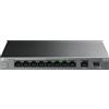 TP-LINK TP-Link LiteWave LS1210GP switch di rete Non gestito Gigabit Ethernet (10/100/1000) Supporto Power over Ethernet (PoE) Nero LS1210GP
