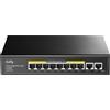 Cudy Cudy GS1010PE switch di rete Non gestito Gigabit Ethernet (10/100/1000) Supporto Power over Ethernet (PoE) Nero GS1010PE