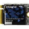 Integral Integral MTFDKBK2T0QFM-1BD1AABYYR-IN drives allo stato solido 2 TB M.2 PCI Express 4.0 NVMe (2TB-2048GB SSD M.2 2230 NVME 1.4 PCIe Gen4 x4 R-5000MBs W-3200MBs TBW 880 INTEGRAL [single-sided chips]) MTFDKBK2T0QFM-1BD1AABYYR-IN