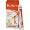 DOMPE' FARMACEUTICI SpA Fluifort Sciroppo 12 Bustine Monodose 10ml | Carbocisteina 2,7g Tosse Grassa