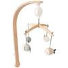Bamboom Giostrina Carillon Culla in Legno con Pupazzetti in Maglia - Fish Blu
