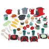 Ecoiffier Set Cucina Giocattolo 70 Pezzi con Stoviglie e Pentole