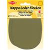 Kleiber - Toppe in Nappa per Gomiti e Ginocchia da Cucire 12,5 cm x 10 cm, Beige, 2 per Confezione