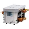 D.L. SERVICE Armadio caldo professionale orizzontale per mantenimento alimenti con 4 vaschette - 2500 W