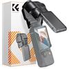 K&F CONCEPT Custodia Protettiva Compatibile con DJI Osmo Pocket 3 | In Plastica, Protezione Integrale Per Gimbal, Obiettivo E Schermo, Accessorio Protettivo Per Fotocamera Gimbal -PC16