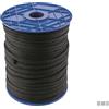 Cima Piatta per Parabordi in Poliestere 14 mm Nero