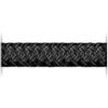 ARMARE ROPES Cima Piatta Parabordi Fender Braid Armare 24 Fusi in Poliestere 12 mm Nero
